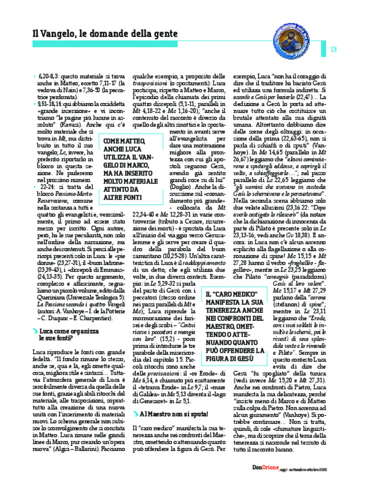 Don Orione oggi, 2015, 08, pagina 13