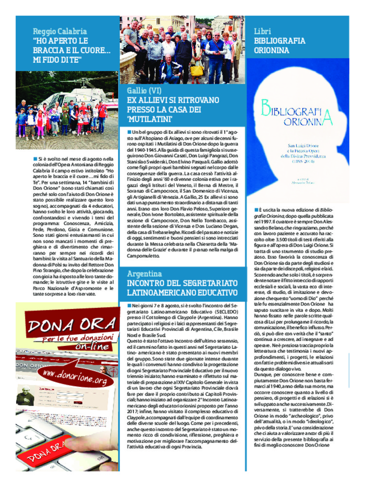 Don Orione oggi, 2015, 08, pagina 26