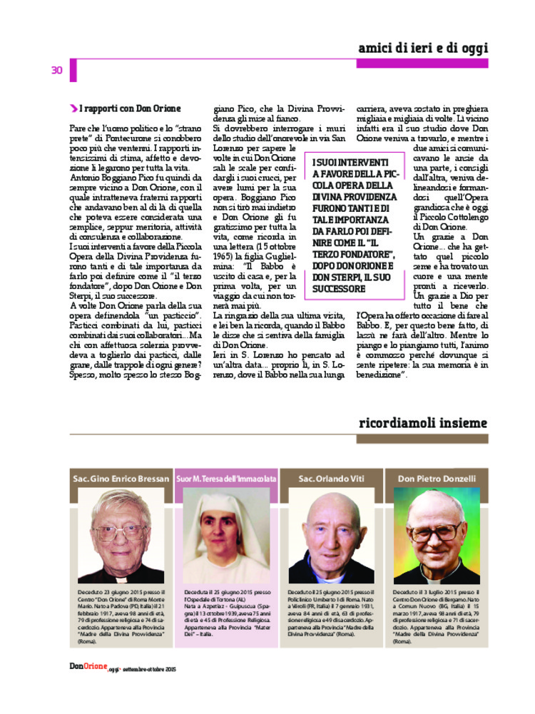 Don Orione oggi, 2015, 08, pagina 30