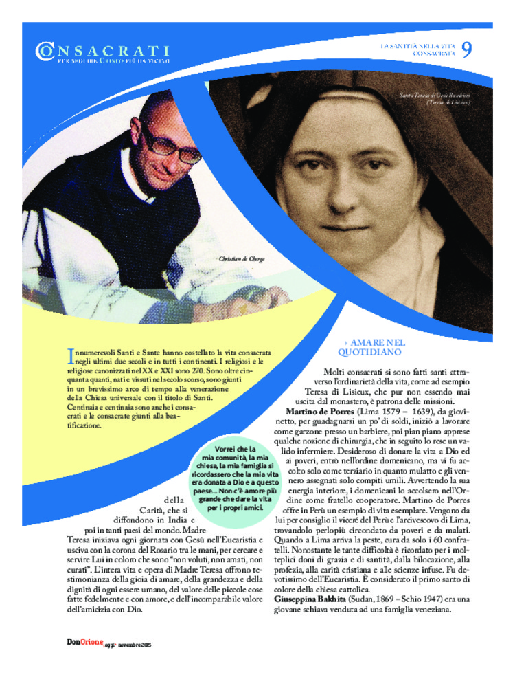 Don Orione oggi, 2015, 09, pagina 18