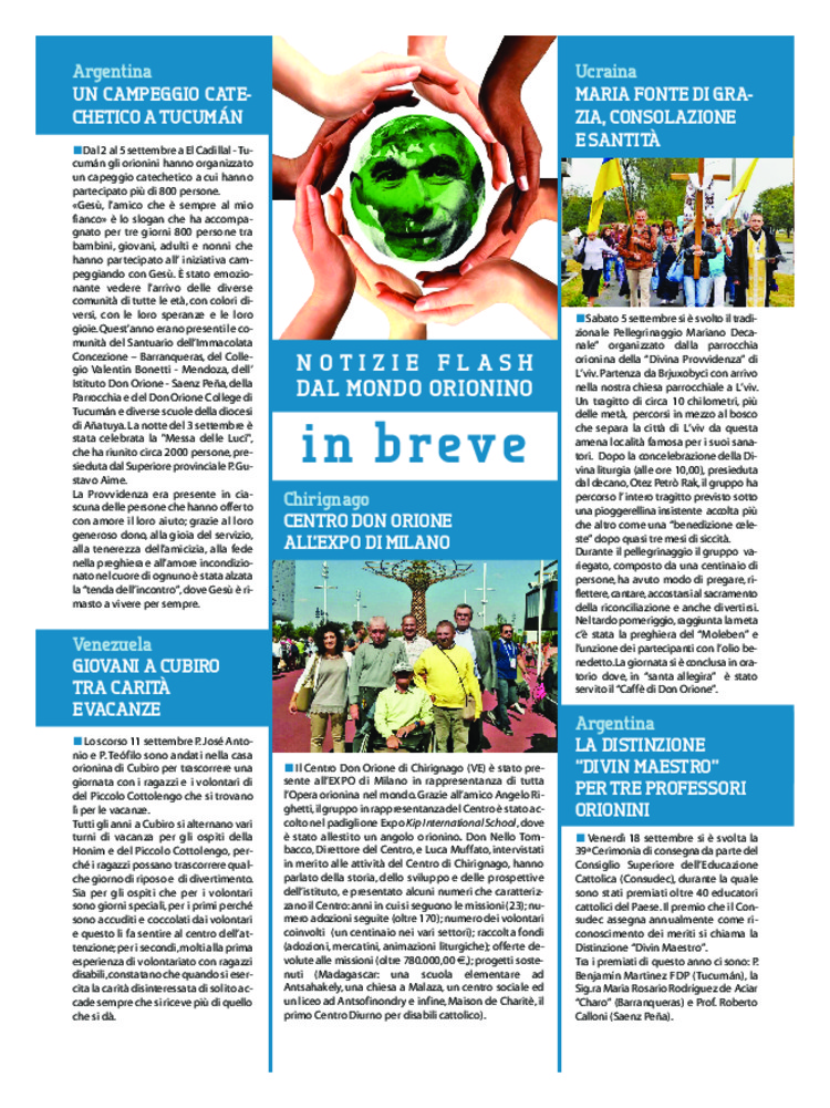 Don Orione oggi, 2015, 09, pagina 26