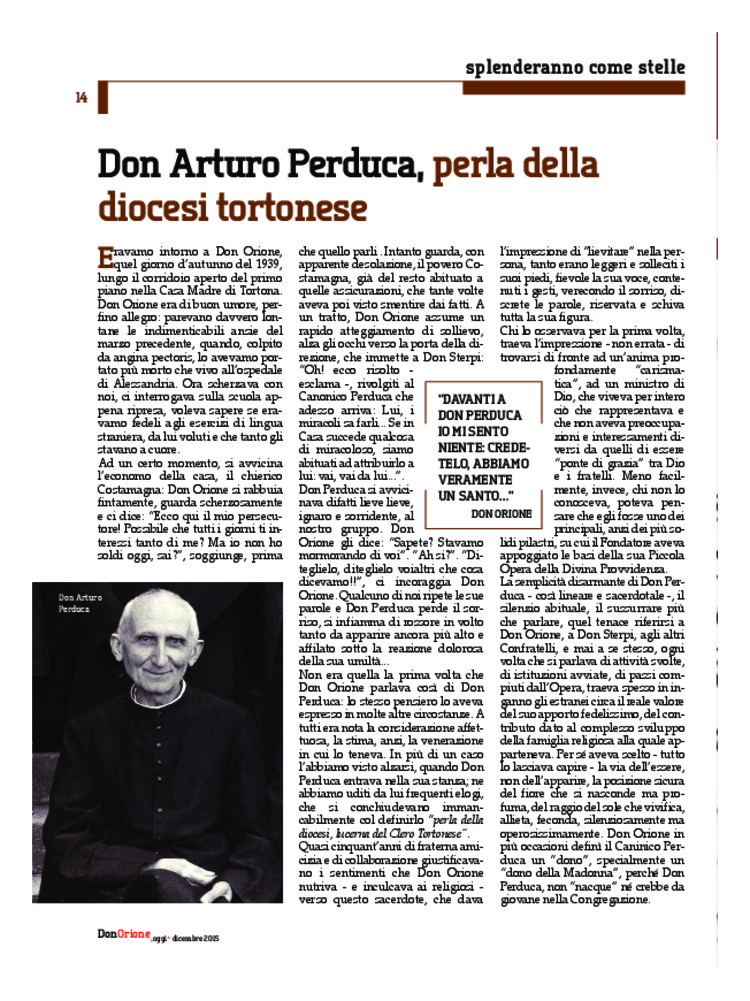 Don Orione oggi, 2015, 10, pagina 14