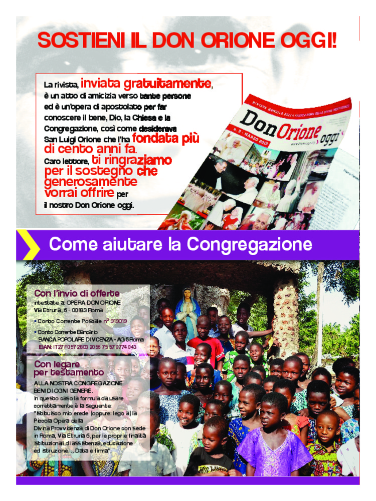 Don Orione oggi, 2015, 10, pagina 32