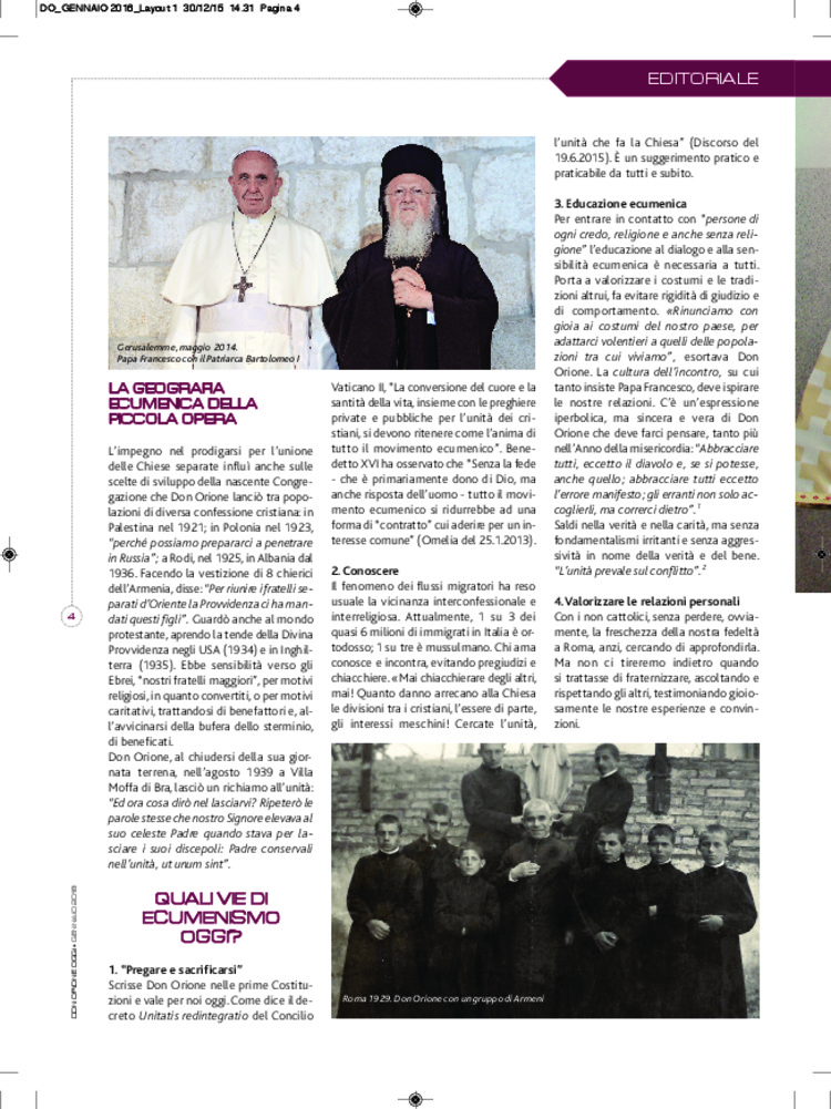 Don Orione oggi, 2016, 01, pagina 4