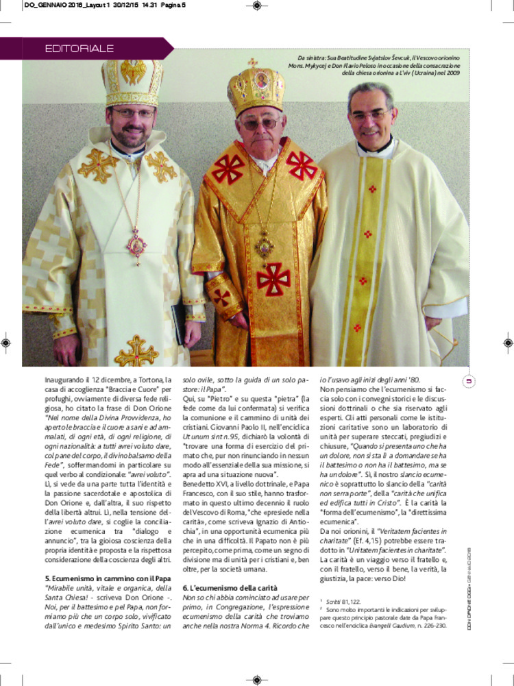 Don Orione oggi, 2016, 01, pagina 5