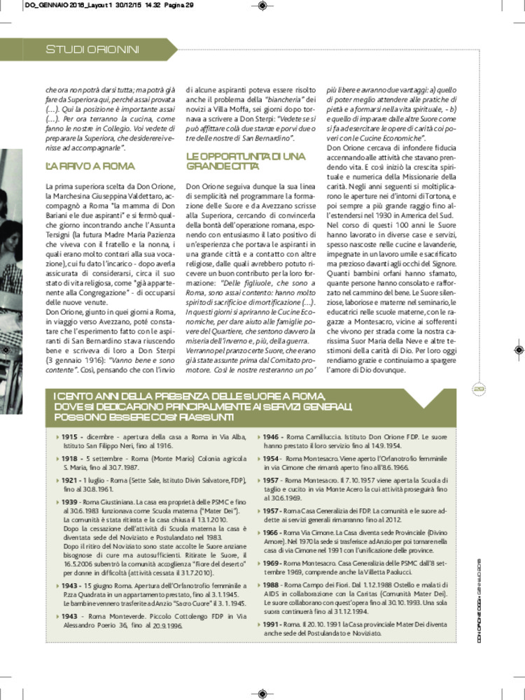 Don Orione oggi, 2016, 01, pagina 29