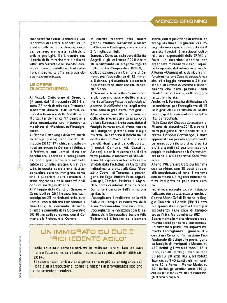 Don Orione oggi, 2016, 02, pagina 10