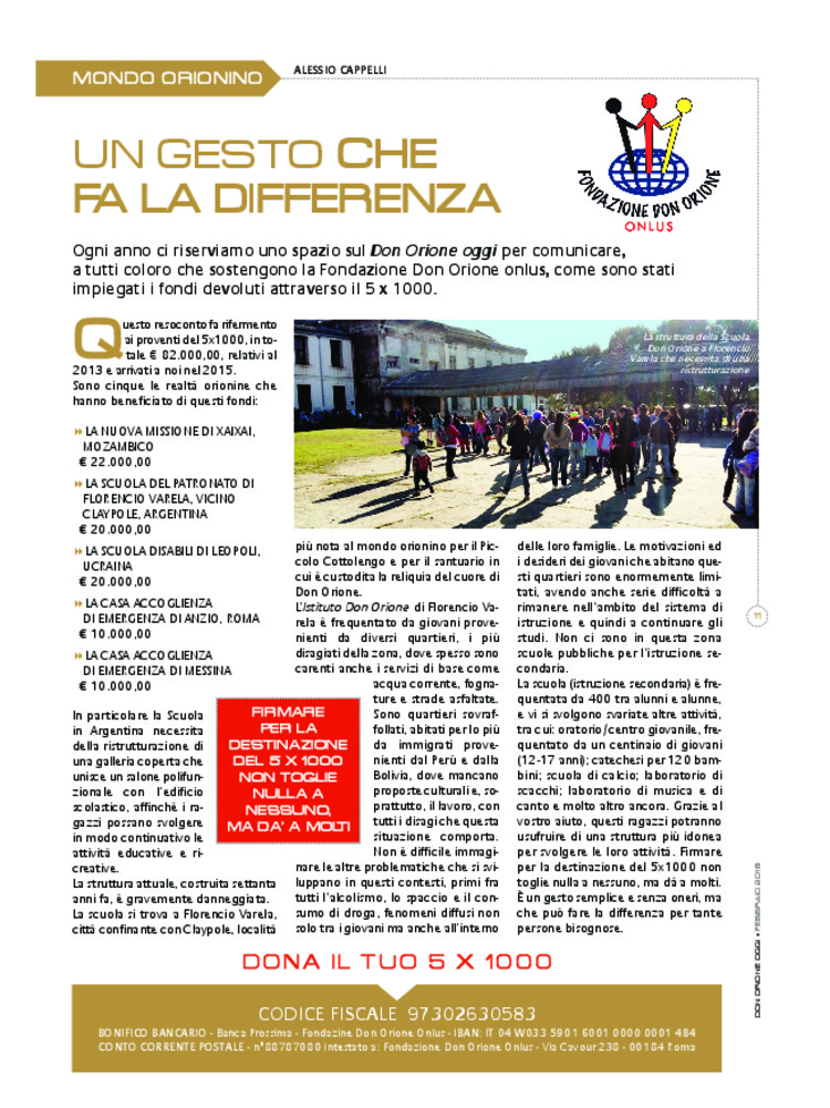 Don Orione oggi, 2016, 02, pagina 11
