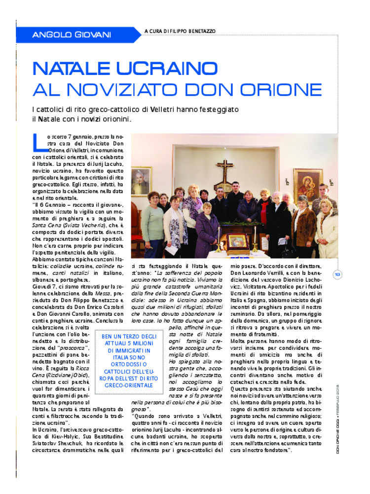 Don Orione oggi, 2016, 02, pagina 19