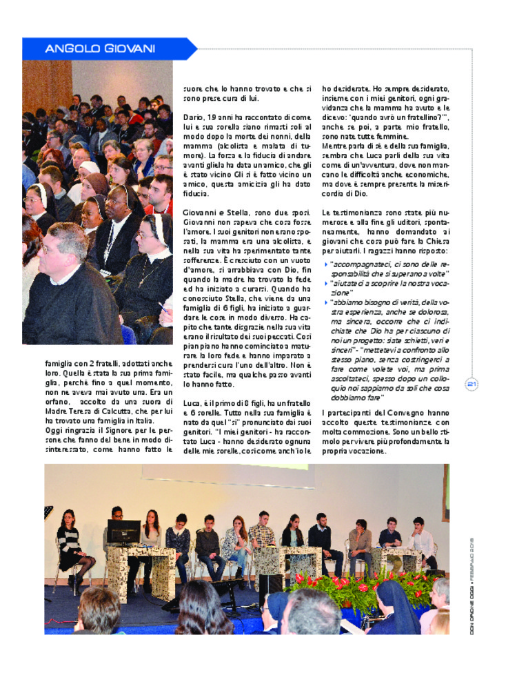 Don Orione oggi, 2016, 02, pagina 21