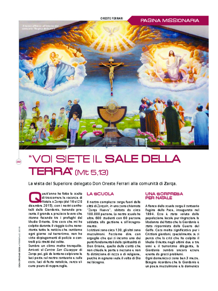 Don Orione oggi, 2016, 02, pagina 22