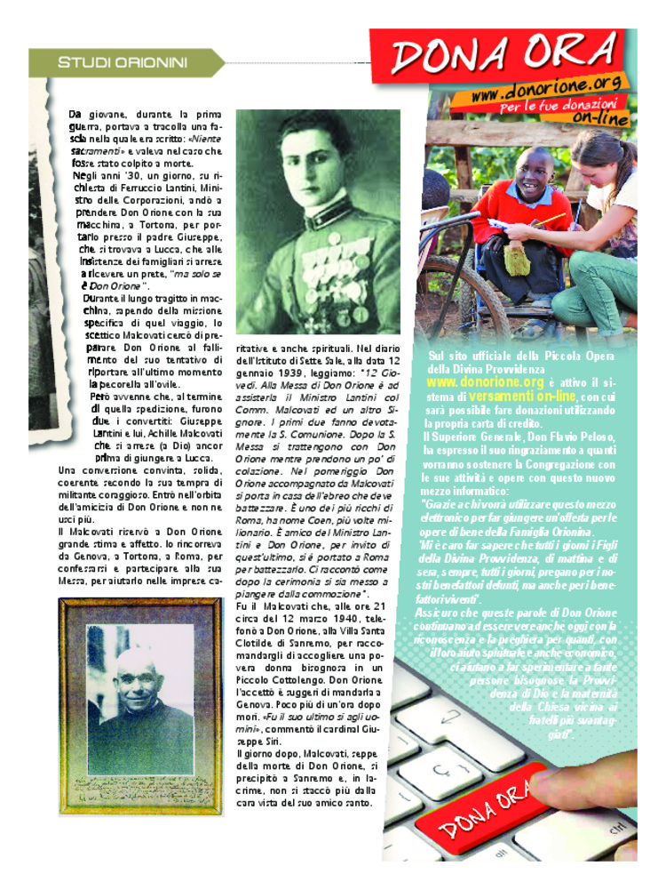 Don Orione oggi, 2016, 02, pagina 31