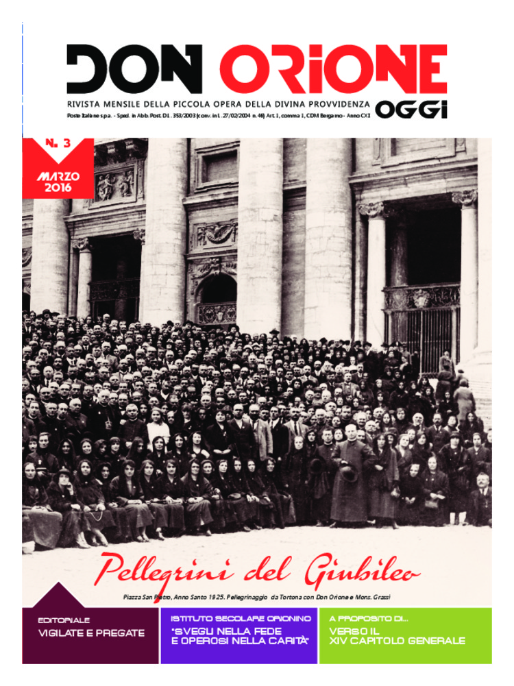 Don Orione oggi, 2016, 03, pagina 1