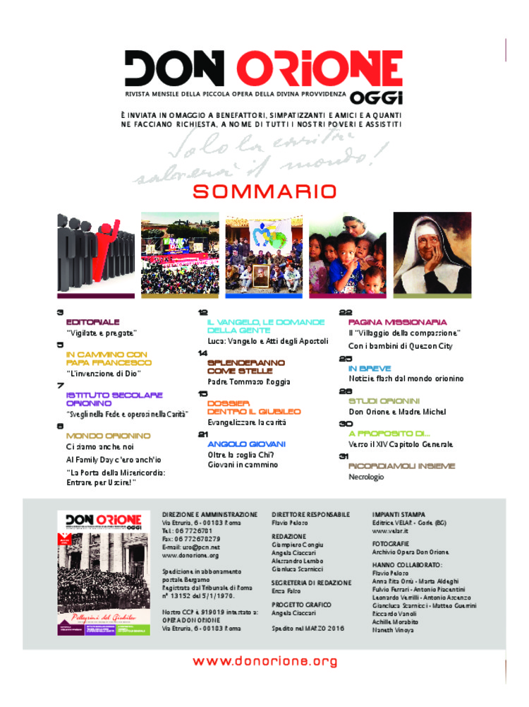 Don Orione oggi, 2016, 03, pagina 2