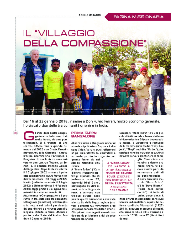 Don Orione oggi, 2016, 03, pagina 22