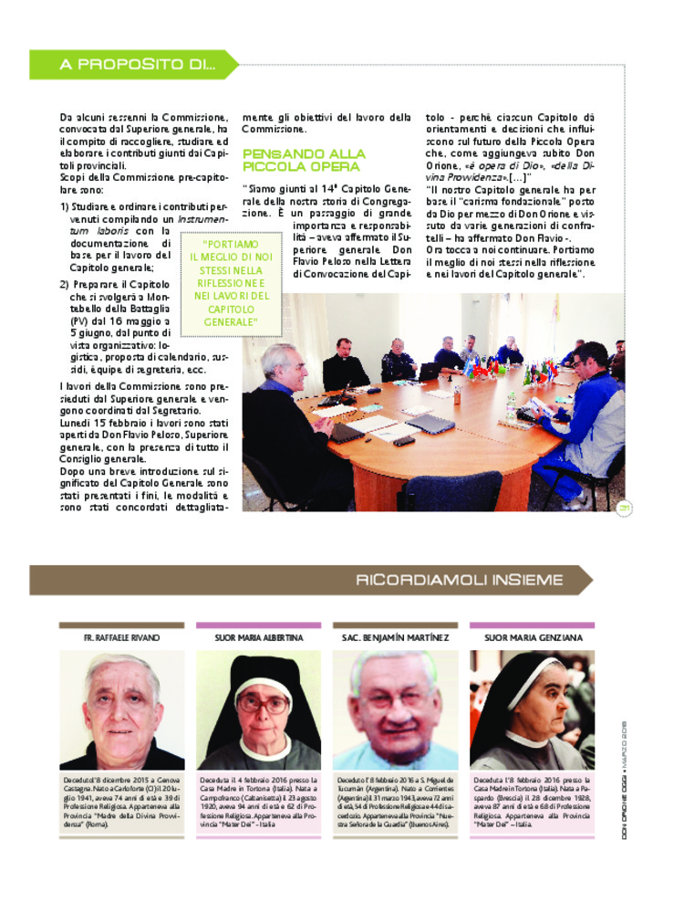 Don Orione oggi, 2016, 03, pagina 31