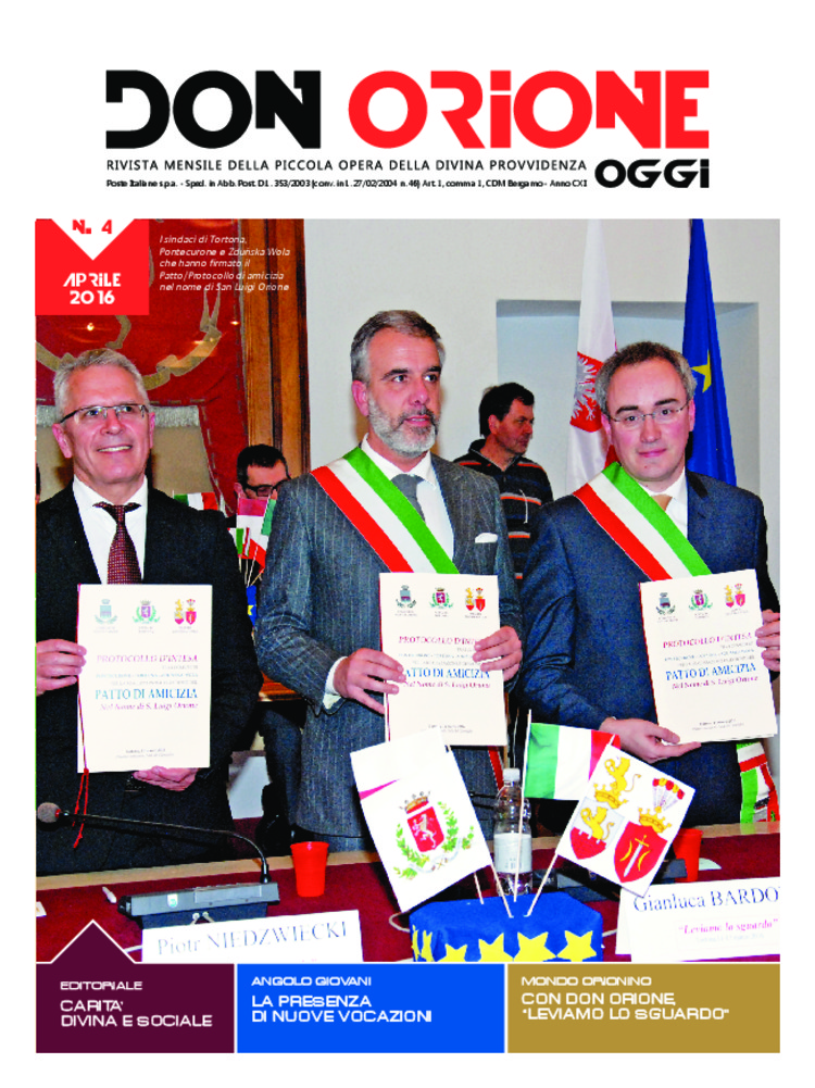Don Orione oggi, 2016, 04, pagina 1
