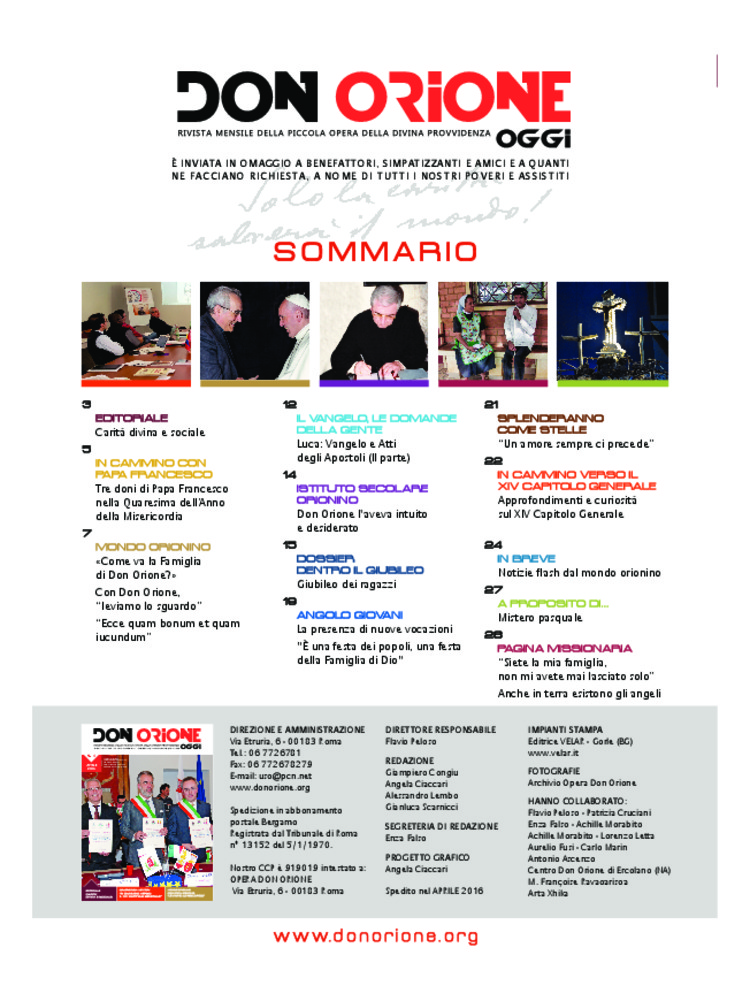 Don Orione oggi, 2016, 04, pagina 2