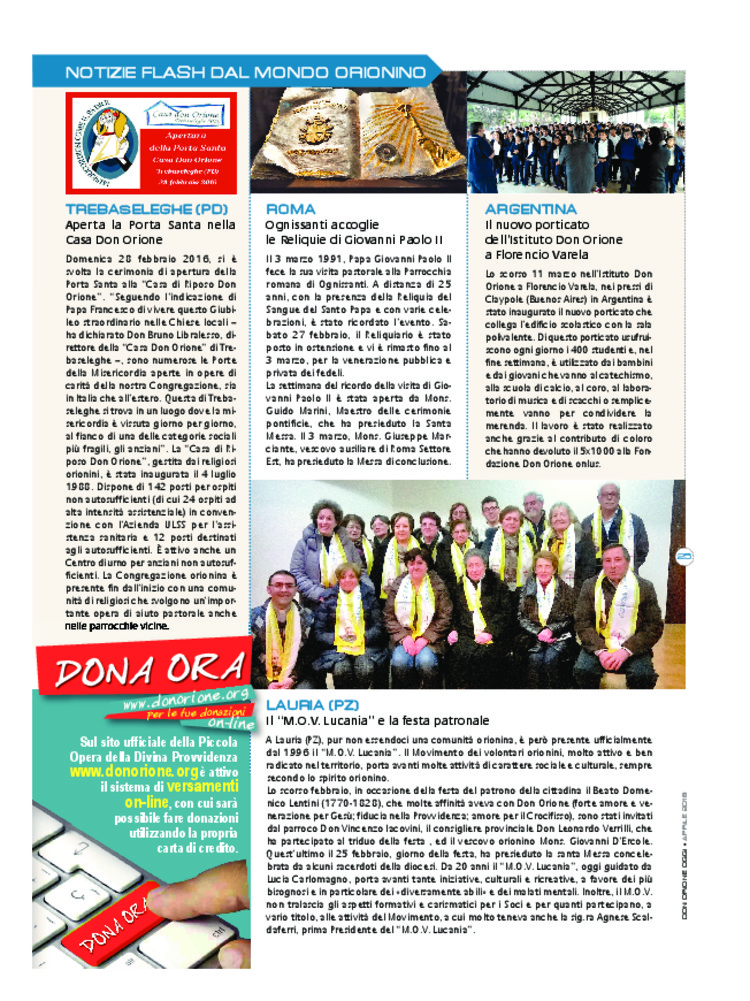 Don Orione oggi, 2016, 04, pagina 25