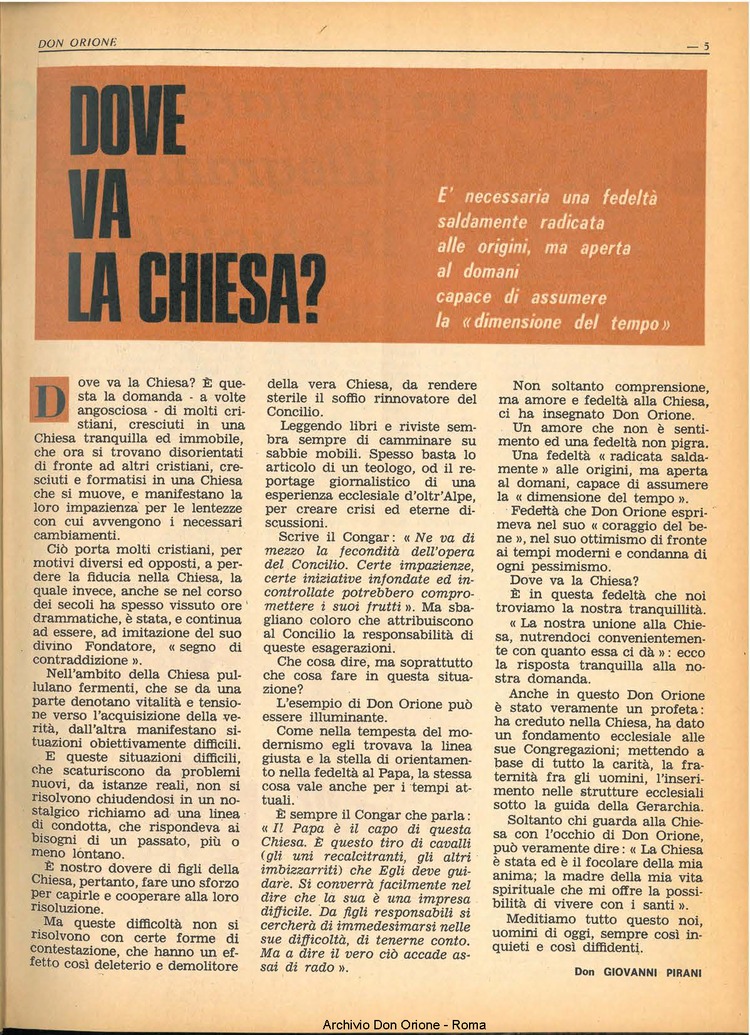 Don Orione, 65, 02, 01-02-1970, pagina 5
