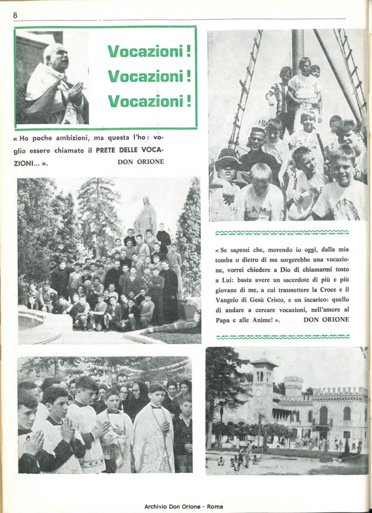 Don Orione, 65, 03, 15-02-1970, pagina 8