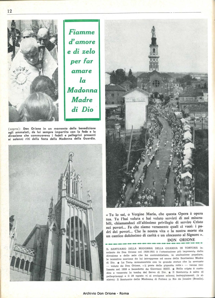 Don Orione, 65, 03, 15-02-1970, pagina 12