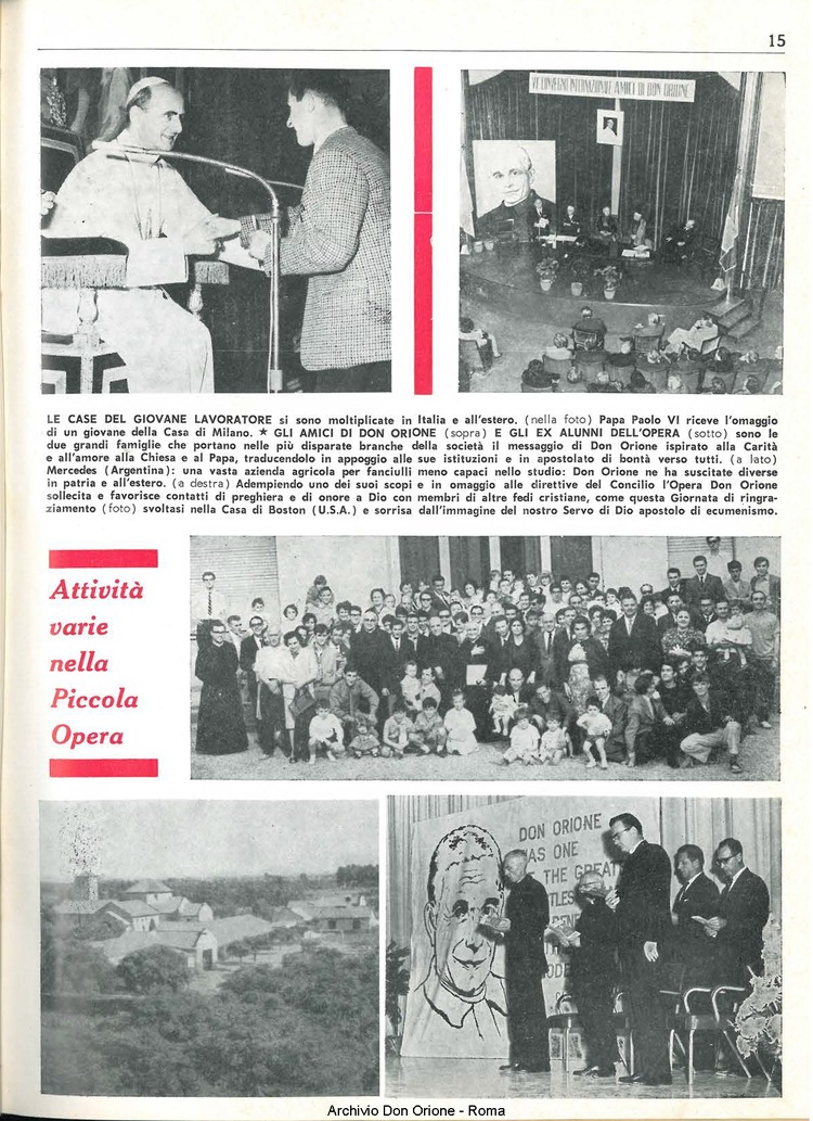 Don Orione, 65, 03, 15-02-1970, pagina 15