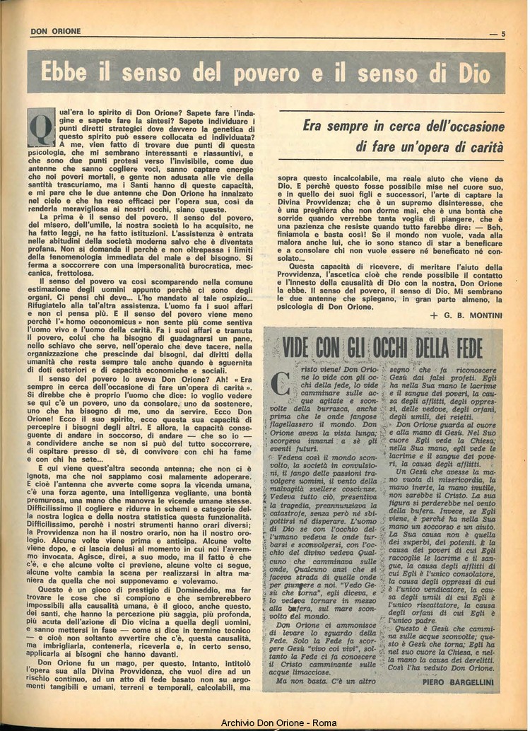 Don Orione, 65, 04, 01-03-1970, pagina 5