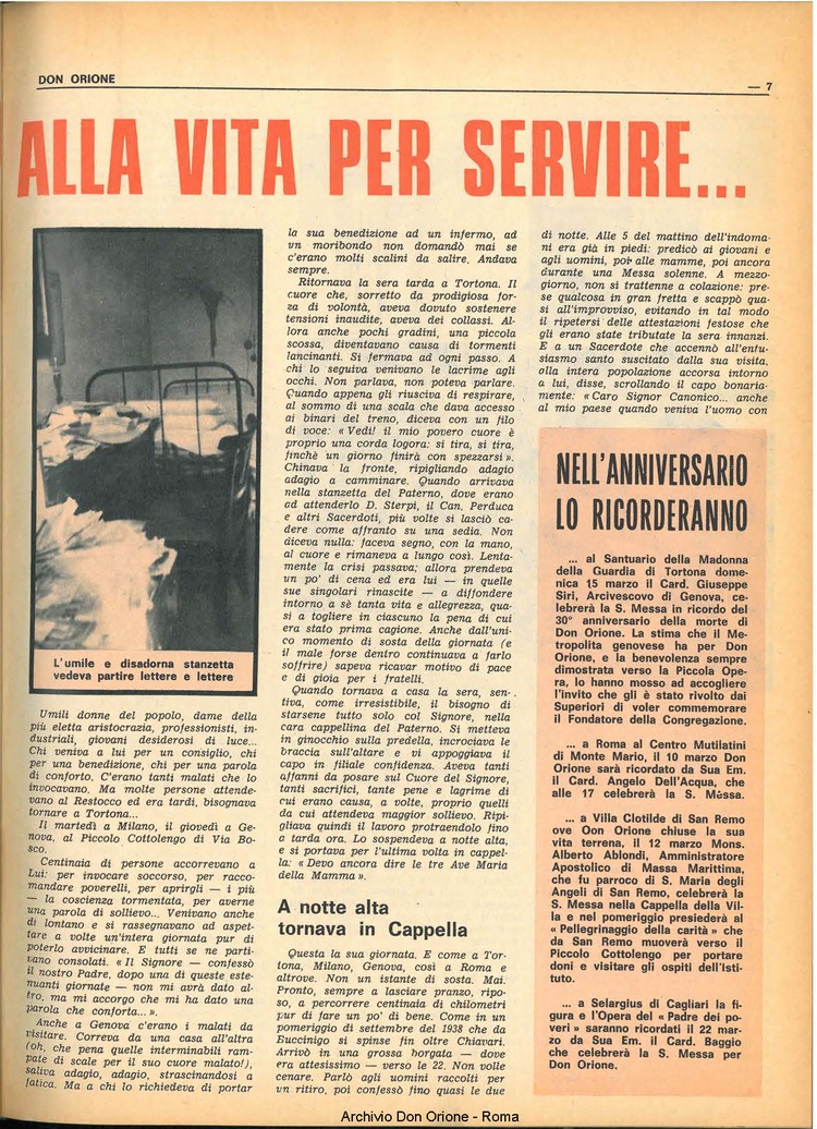 Don Orione, 65, 04, 01-03-1970, pagina 7
