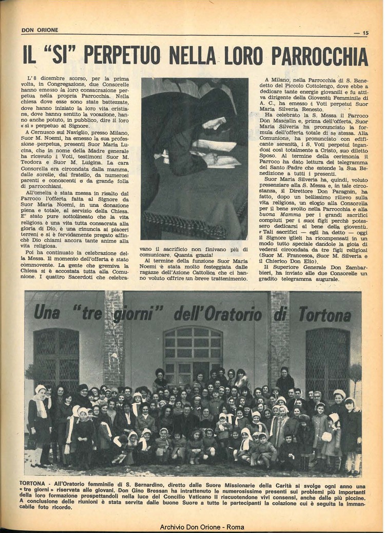 Don Orione, 65, 04, 01-03-1970, pagina 15