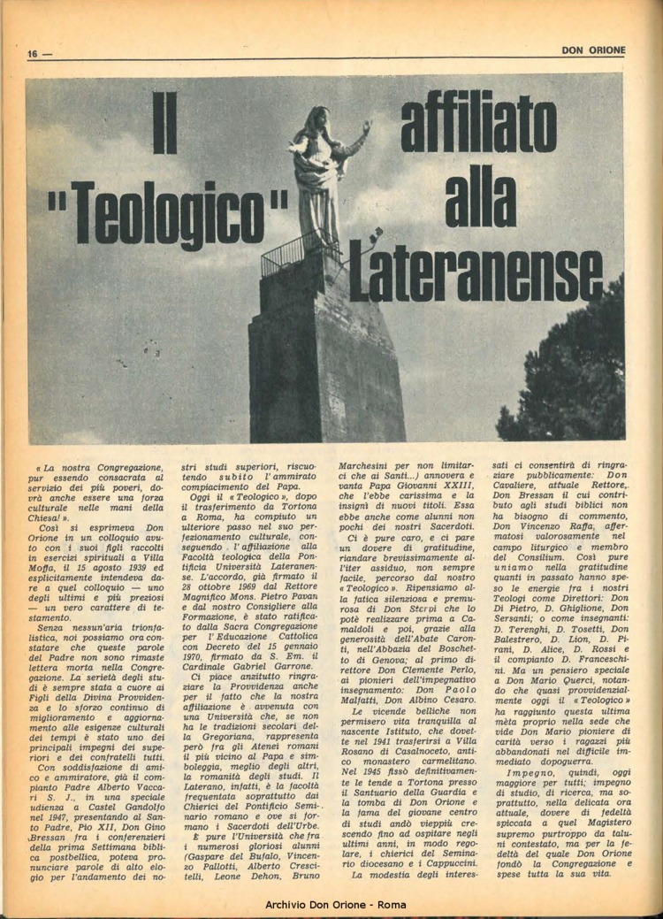 Don Orione, 65, 04, 01-03-1970, pagina 16