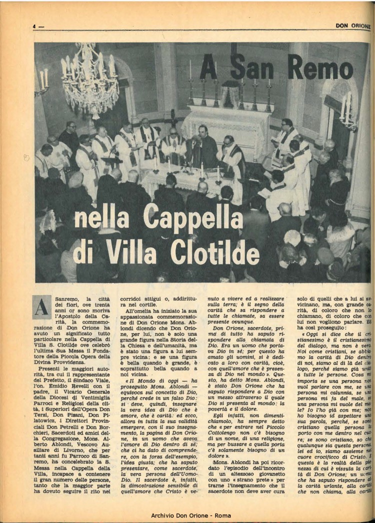 Don Orione, 65, 05, 01-04-1970, pagina 4