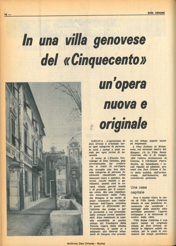 Don Orione, 65, 05, 01-04-1970, pagina 16