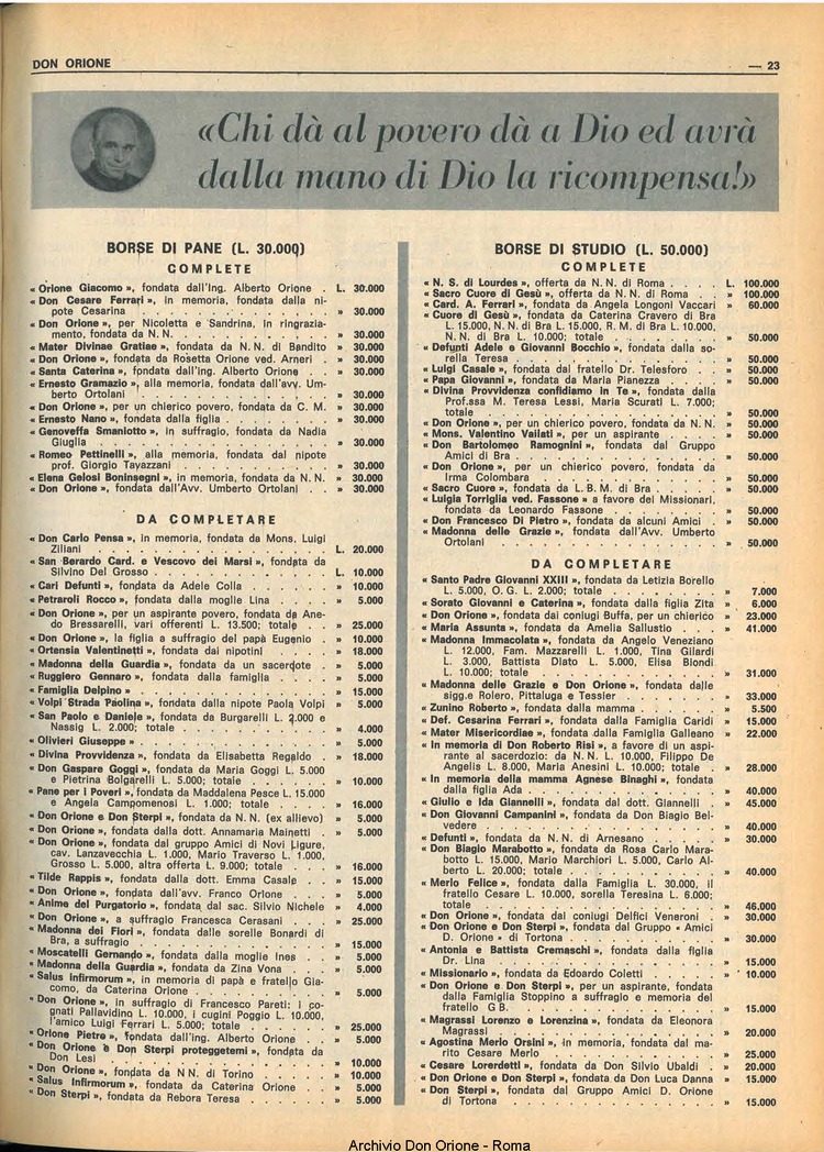 Don Orione, 65, 05, 01-04-1970, pagina 23