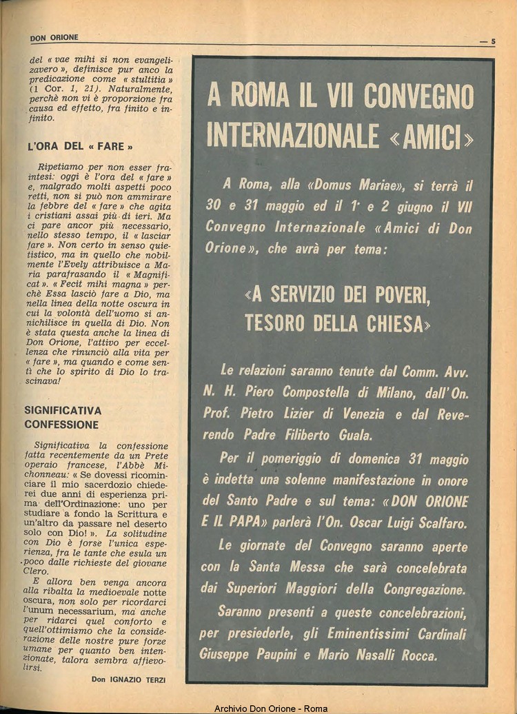 Don Orione, 65, 07, 01-05-1970, pagina 5