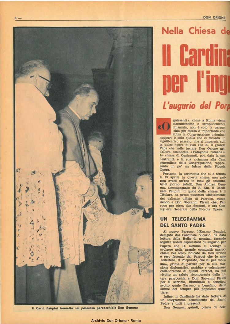 Don Orione, 65, 07, 01-05-1970, pagina 6