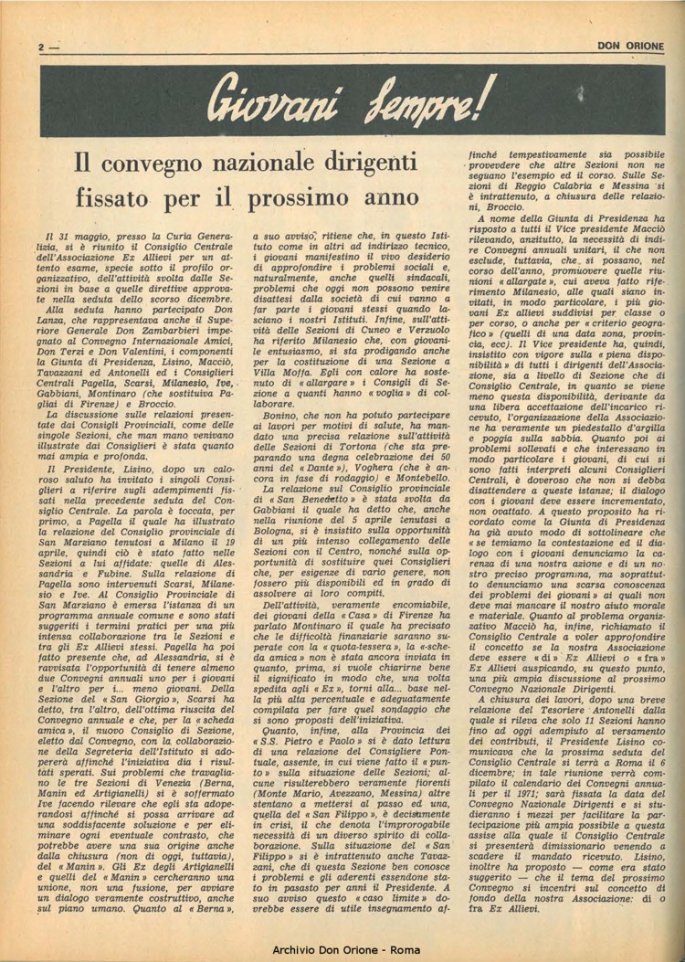 Don Orione, 65, 08, 15-06-1970, pagina 2