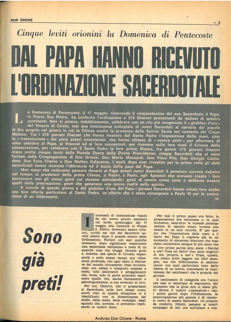 Don Orione, 65, 08, 15-06-1970, pagina 3