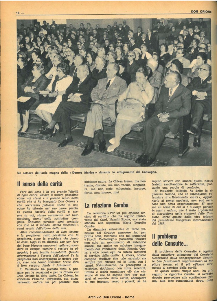 Don Orione, 65, 08, 15-06-1970, pagina 16