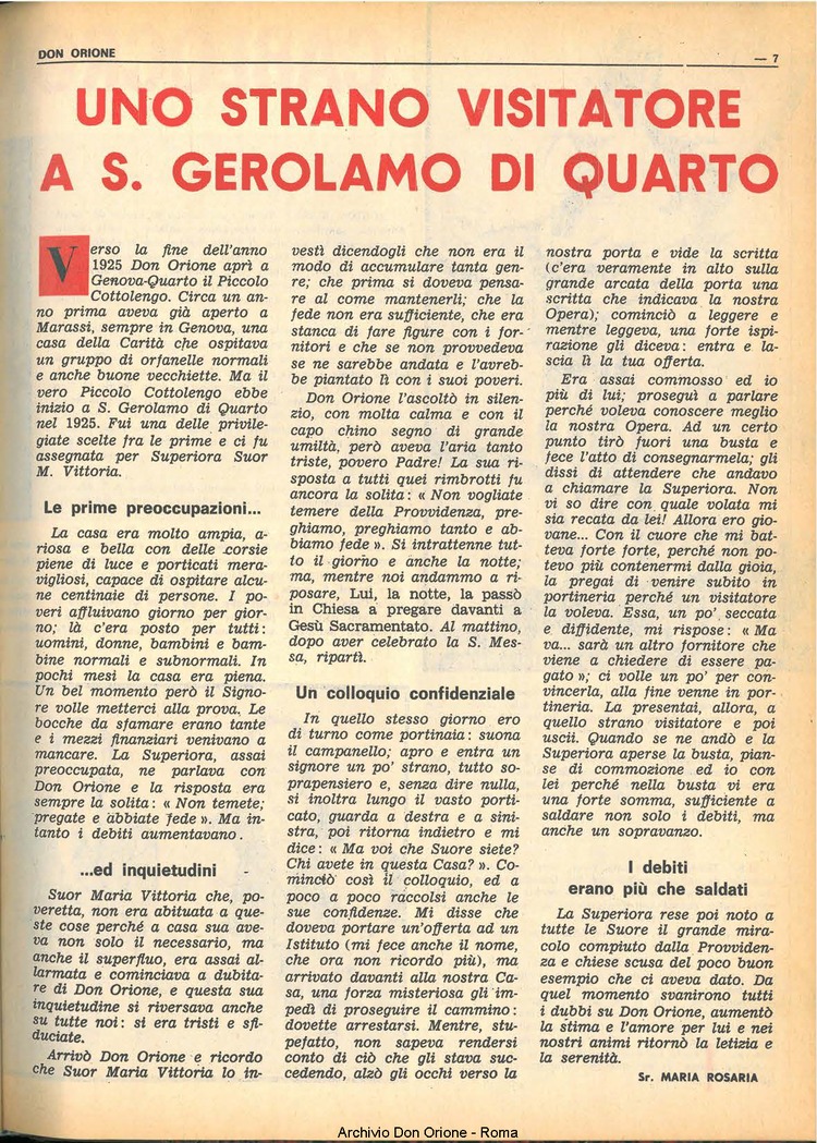 Don Orione, 65, 10, 01-07-1970, pagina 7
