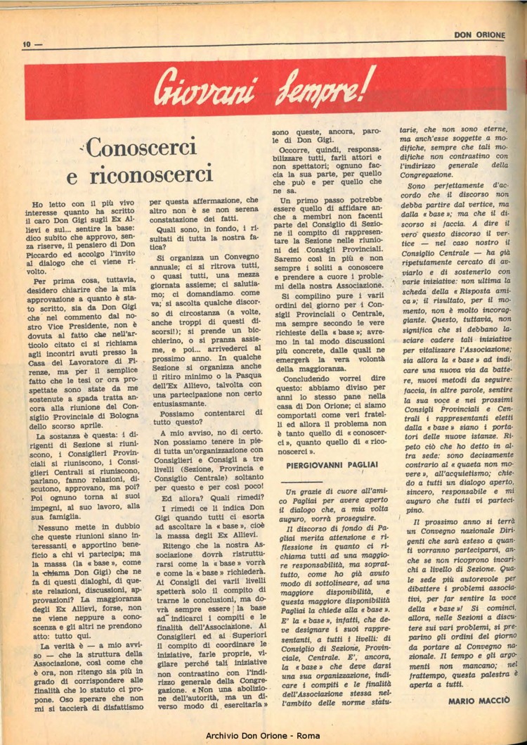 Don Orione, 65, 10, 01-07-1970, pagina 10