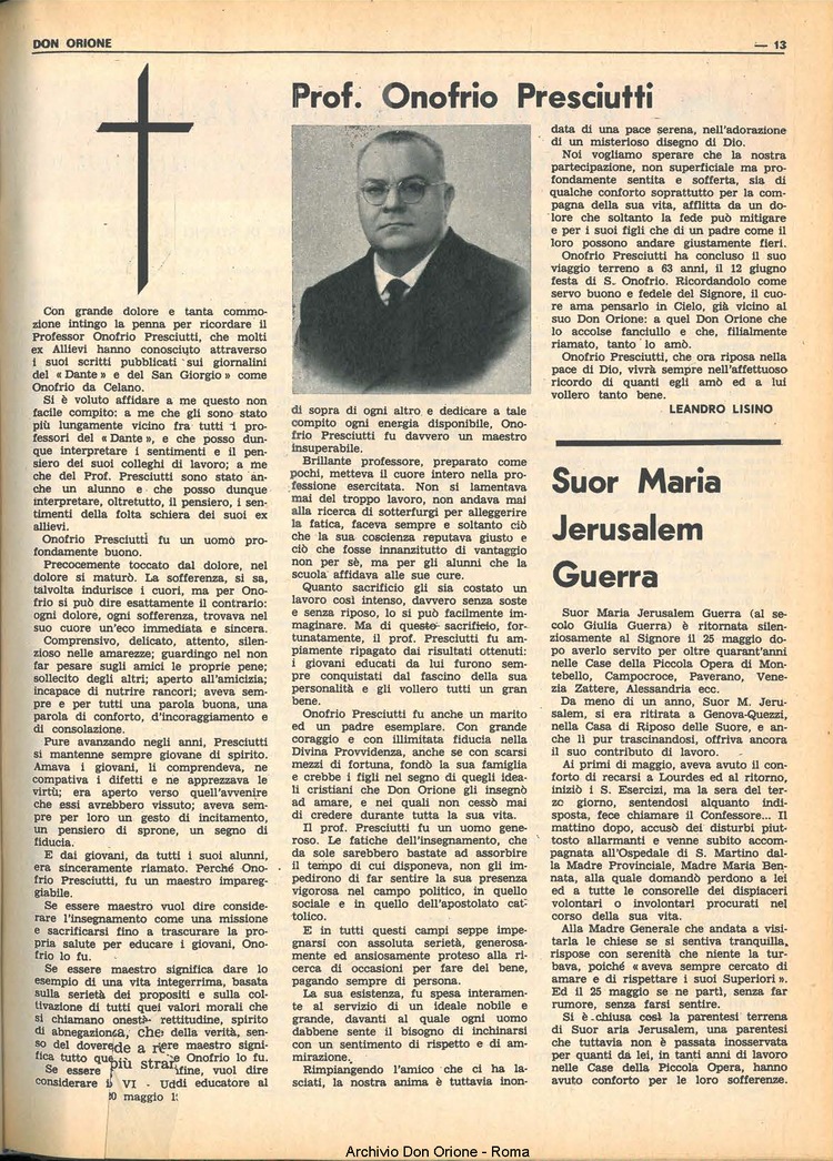 Don Orione, 65, 10, 01-07-1970, pagina 13