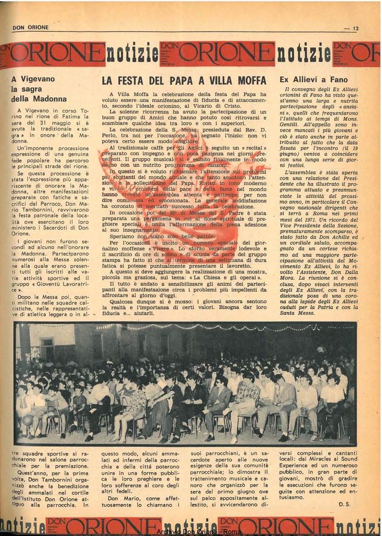 Don Orione, 65, 11, 01-08-1970, pagina 13