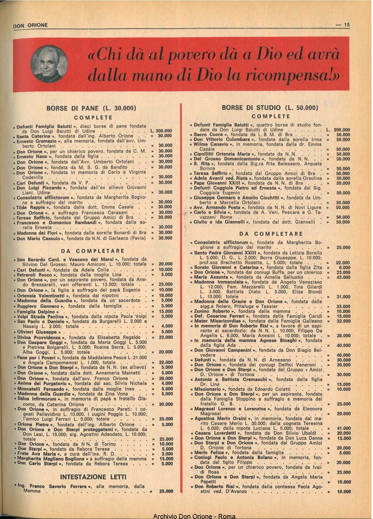 Don Orione, 65, 11, 01-08-1970, pagina 15