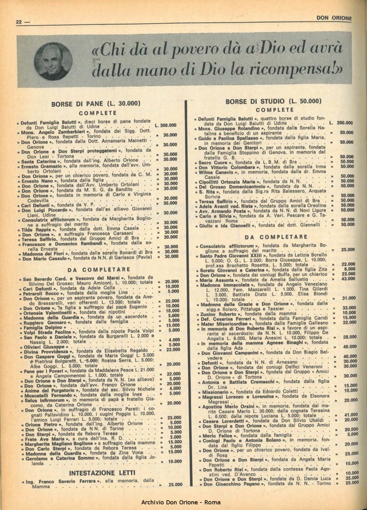Don Orione, 65, 12, 01-09-1970, pagina 22