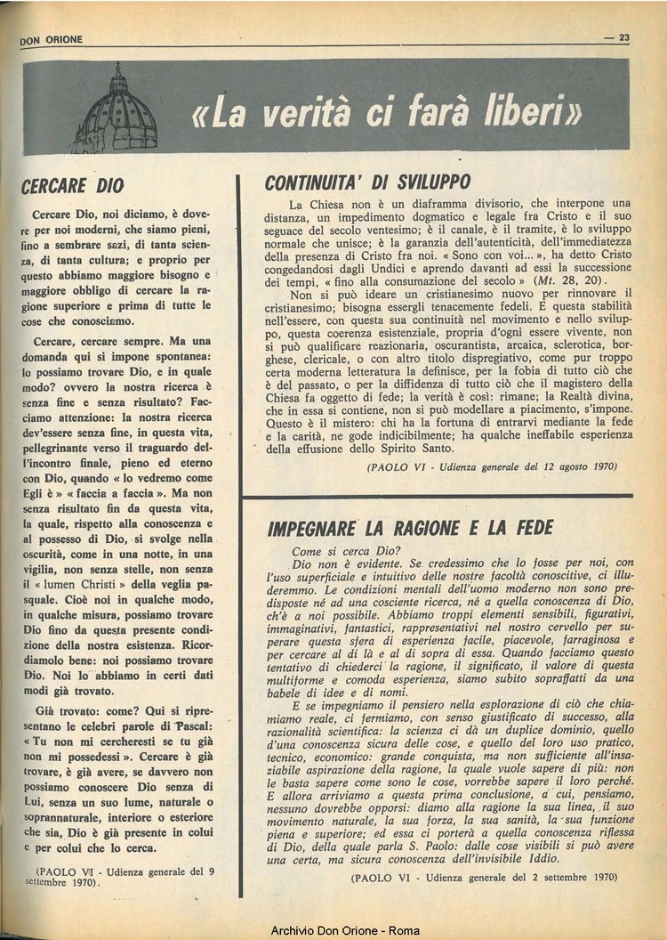 Don Orione, 65, 12, 01-09-1970, pagina 23