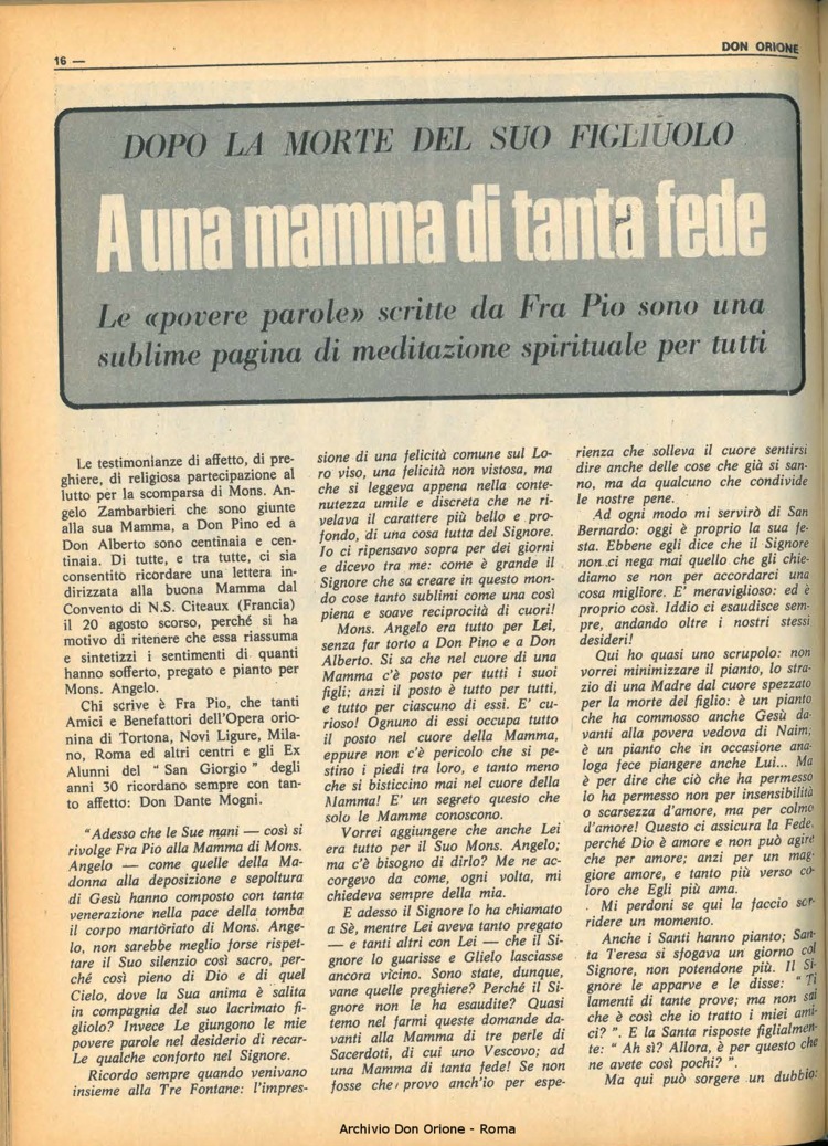 Don Orione, 65, 14, 01-10-1970, pagina 16