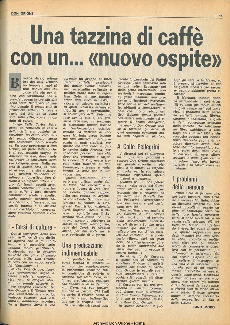 Don Orione, 65, 15, 01-11-1970, pagina 15