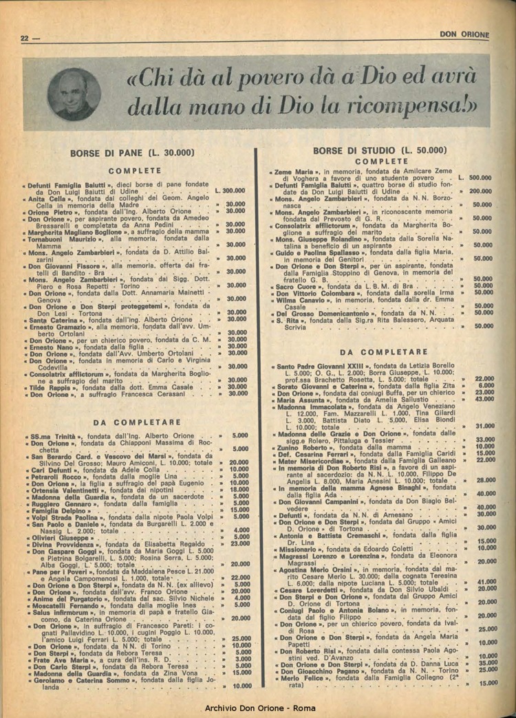 Don Orione, 65, 15, 01-11-1970, pagina 22