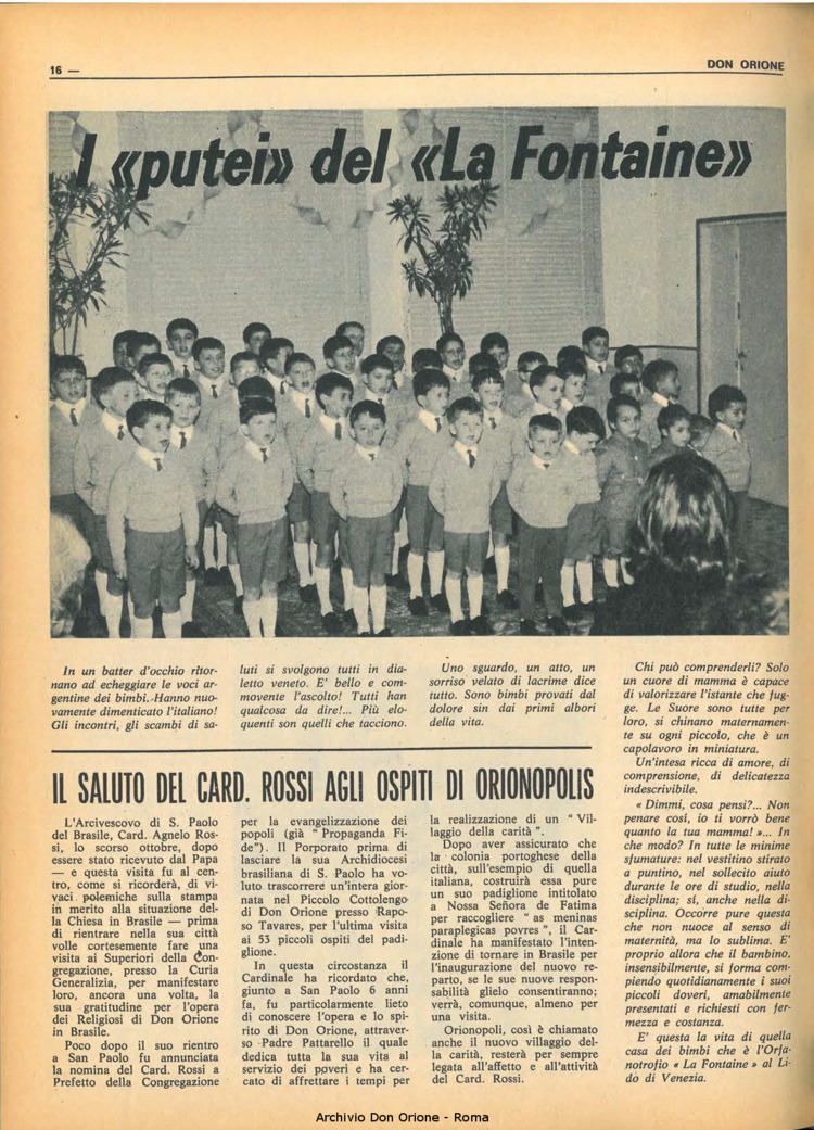 Don Orione, 65, 17, 01-12-1970, pagina 16